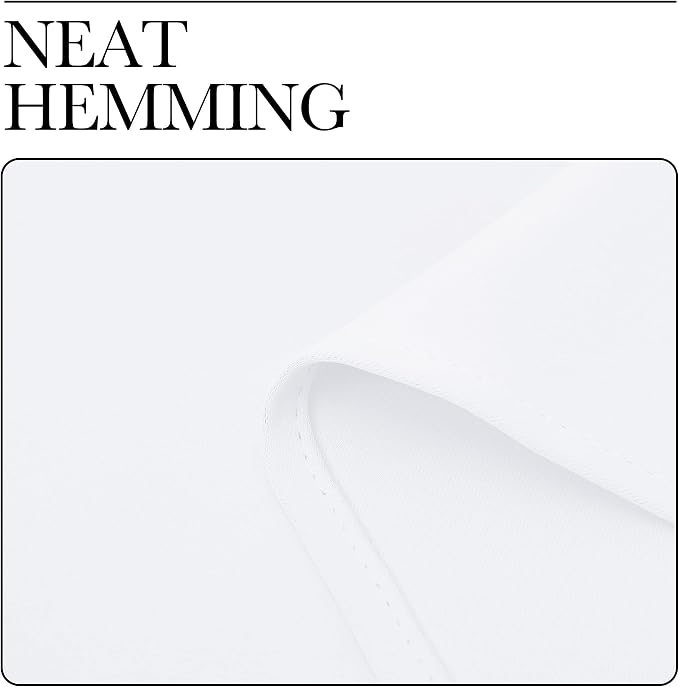 NICETOWN White Curtains for Sliding Door - Image 8