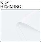 NICETOWN 50% Light Blocking Kitchen Curtains - Image 8