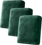 Couch Cover Stretch Velvet Sofa Cushion Cover 3-Piece by Taque