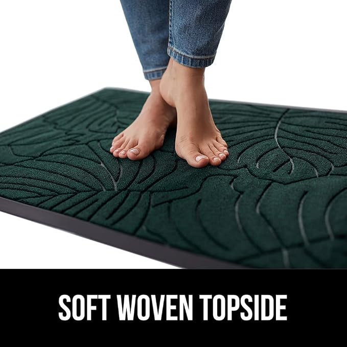 GORILLA GRIP 100% Waterproof All-Season WeatherMAX Doormat 35x23, US Designed - Image 7
