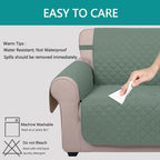 U-NICE HOME Large Sofa Cover Reversible Couch Cover - Image 5