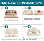 Turquoize 4 Piece Couch Cover Sofa Covers - Image 7