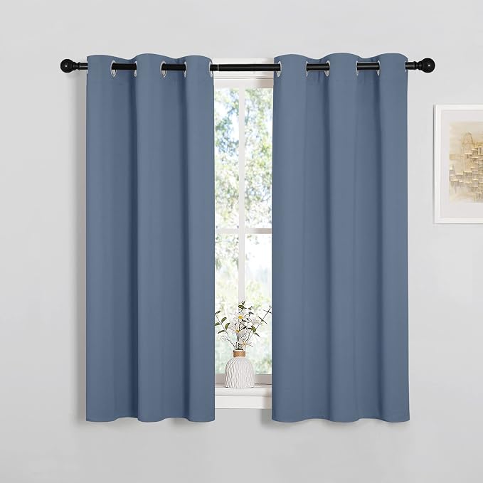 NICETOWN Kitchen Curtains Small Window Curtains & Drapes, Thermal Insulated by NICETOWN