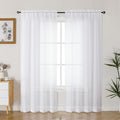 Gwine Sheer Curtains 2 Panels Set by Gwine