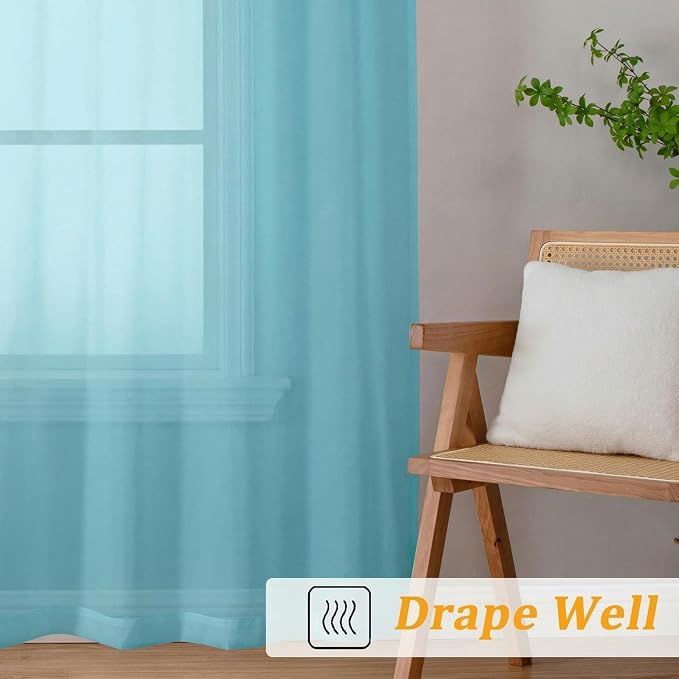 Gwine Sheer Curtains 72 Inch Length - Image 6