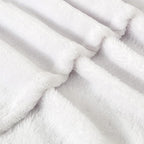 BEDELITE Fleece Blanket White Throw Blanket - Image 7
