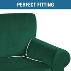 H.VERSAILTEX Stretch Velvet Loveseat Covers - Image 4