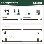 KAMANINA Curtain Rods No Drilling - Image 6