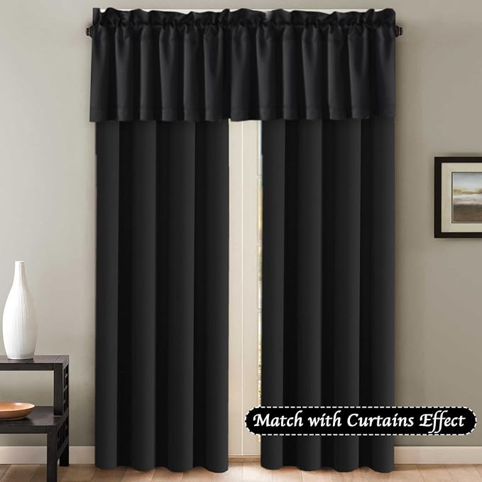 H.VERSAILTEX Blackout Valances for Window - Image 3