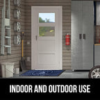 GORILLA GRIP 100% Waterproof All-Season WeatherMAX Doormat 35x23, US Designed - Image 9