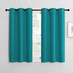NICETOWN ROM Darkening Curtains 40 inch Length 2 Panels, Thermal Insulated by NICETOWN