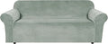 H.VERSAILTEX 1 Peice Stretch Velvet Sofa Covers by HVERSAILTEX