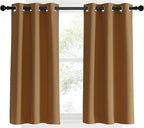 NICETOWN Window Curtains Blackout Drapes, 1 Pair, 34 by 40-inch, Thermal - Image 2