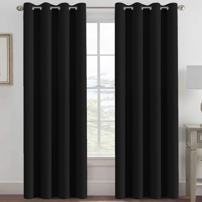 H.VERSAILTEX Blackout Curtain for Living Room Thermal Insulated Window by HVERSAILTEX