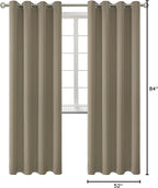 BGment Room Darkening Curtains 84 Inches Long - Image 9