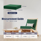 8Pcs Stretch Patio Cushion Covers, Outdoor Couch & Sofa Replacement Slipcovers - Image 2