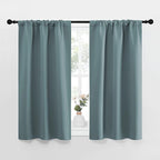 NICETOWN Greyish Blue Blackout Curtains Panels by NICETOWN