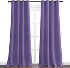 NICETOWN Lilac Purple Blackout Curtains 102" Long, 2 Pieces - Image 2