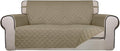 PureFit Reversible Quilted Sofa Cover, Water Resistant Slipcover Furniture by PureFit