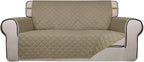 PureFit Reversible Quilted Sofa Cover, Water Resistant Slipcover Furniture by PureFit