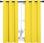 NICETOWN Bedroom Curtain Panels Draperies, Thermal Insulated Solid Grommet - Image 2