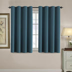 H.VERSAILTEX Blackout Curtain for Living Room Small Window Kitchen Blackout by HVERSAILTEX