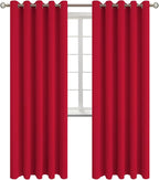 BGment Room Darkening Curtains 84 Inches Long by BGment