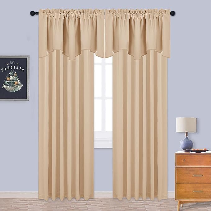 NICETOWN Window Valances for Sliding Door - Image 5