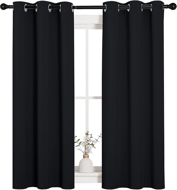 NICETOWN Blackout Draperies Window Curtain Panels, Autumn/Winter Thermal by NICETOWN