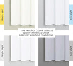 NICETOWN White Window Curtain Panels - Image 3