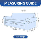 KEKUOU Stretch Sofa Cover Slipcover ，Couch Covers - Image 4
