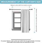 RYB HOME Small Window Curtains - Image 8