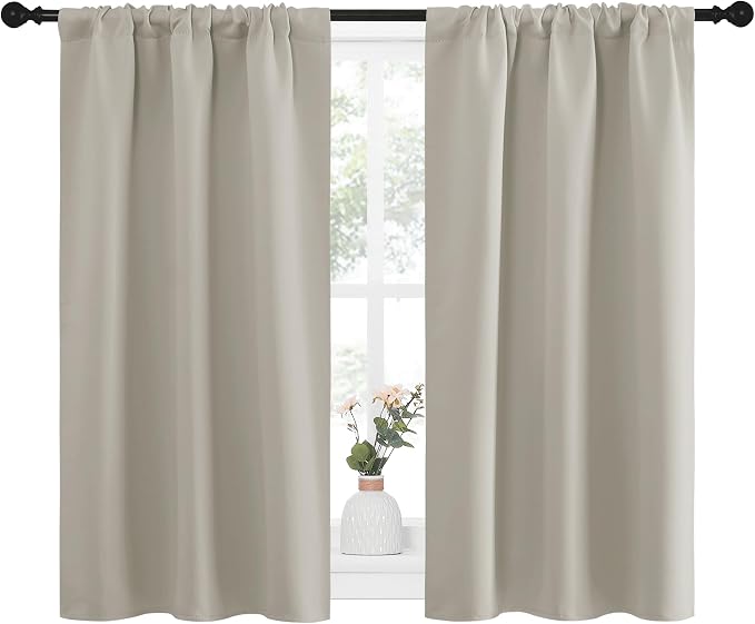 NICETOWN Blackout Curtains for Living Curtains, Room Darkening Window Curtain - Image 2