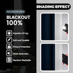 Yakamok 100% Blackout Curtains 84 Inch Length 2 Layers, Light Blocking Thermal - Image 4