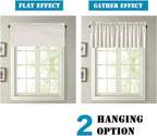 H.VERSAILTEX Blackout Valances for Windows, Kitchen Valance Curtains for Living - Image 6