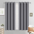 Yakamok Grommet Room Darkening Thermal Insulated Blackout Curtains Window Panels by Yakamok