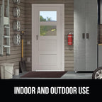 GORILLA GRIP® Ultra Absorbent Front Door Mat Outside Entrance 35x23, Traps Dirt - Image 9