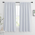 RYB HOME Curtains for Bedroom Living Room 63 inches Long, Thermal Insulated by RYBHOME
