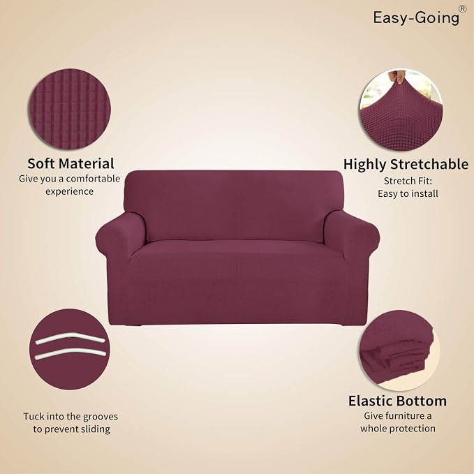 Easy-Going Stretch Oversized Sofa Slipcover 1-Piece Sofa Cover Furniture - Image 3