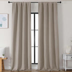 Simplebrand Stone Blackout Curtains by Simplebrand