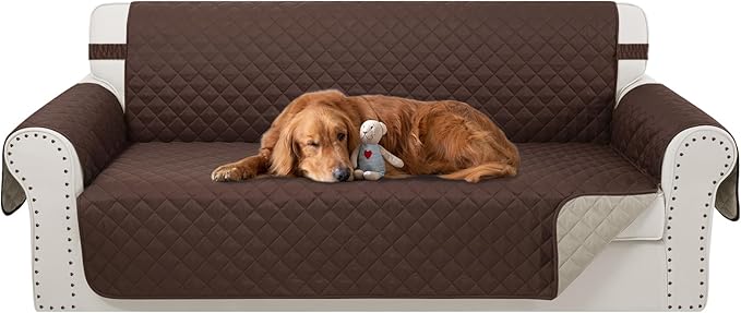 Reversible Couch Cover for 3 Cushion Couch Sofa Cover Washable for Pet Friendly by LuxshareHome