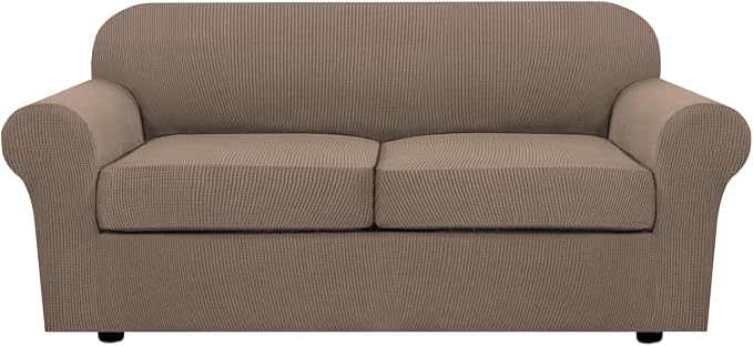 H.VERSAILTEX 3 Piece Stretch Sofa Covers by HVERSAILTEX