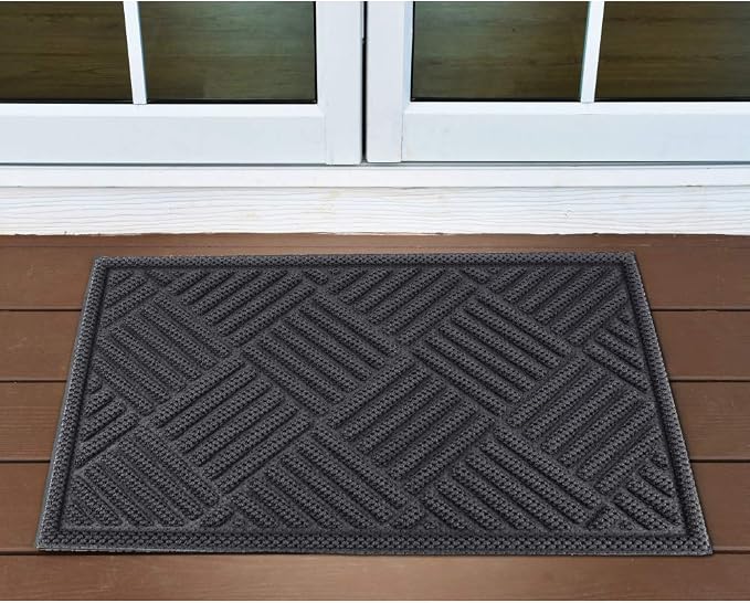 Mibao Front Door Mat, Dirt Trapper Welcome Mat - Image 7
