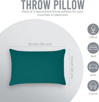 Utopia Bedding 12x20 Pillow Inserts, Dark Teal – Indoor Decorative Throw Pillows - Image 5