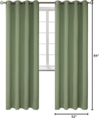 BGment Room Darkening Curtains 84 Inches Long - Image 8