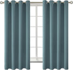 BGment Room Darkening Curtains 63 Inches Long by BGment