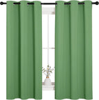 NICETOWN Room Darkening Curtains 63" Long Set of 2 - Image 2