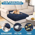 H.VERSAILTEX Velvet Stretch Individual Chaise Cover Sectional Couch Covers - Image 3