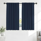 PONY DANCE Blackout Kitchen Curtains by PONYDANCE