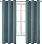 BGment Room Darkening Curtains 63 Inches Long by BGment